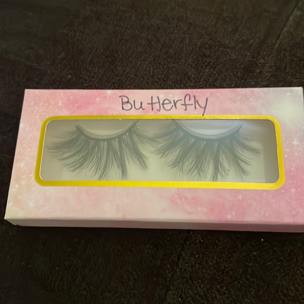 3D Mink Eyelash Strips “Butterfly”